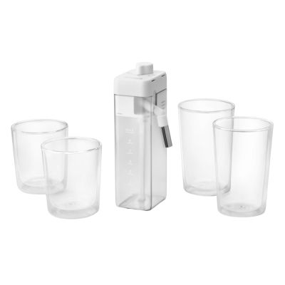 Carafe à lait froid LatteCrema Cool pour machine espresso Rivelia