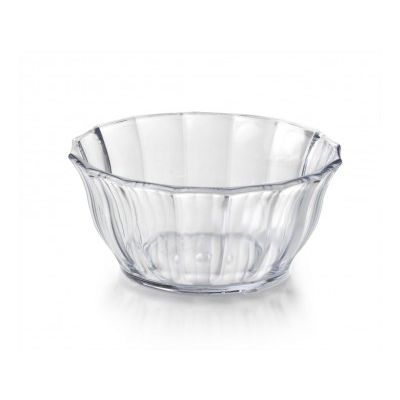 Bols en plastique Dimensions 8 oz - Transparent