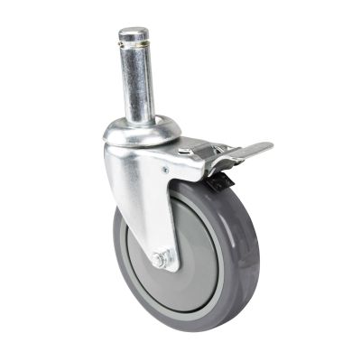 Roue avec frein pour étagère