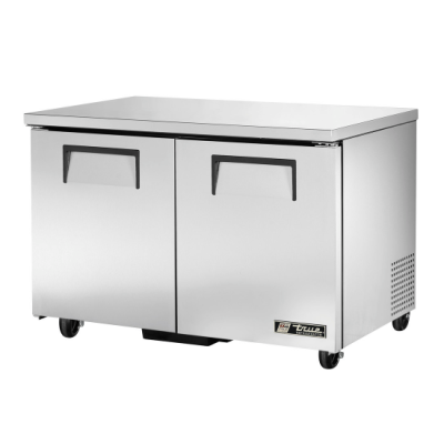 Congélateur sous-comptoir 2 portes pleines avec profil bas - 48" 