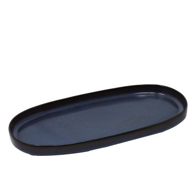 Assiette ovale 11,8" x 5,9" - Ellipse Azzaro