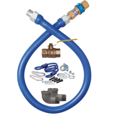 Ensemble de raccordement pour appareil au gaz 48" x 3/4"