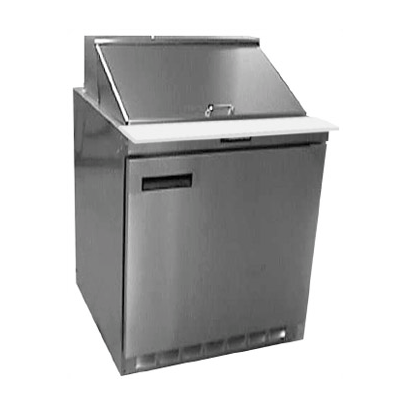 Table de préparation à salade réfrigérée 32" - 12 bacs