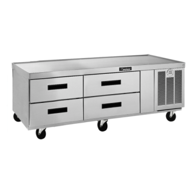 Base réfrigérée à tiroirs 62"