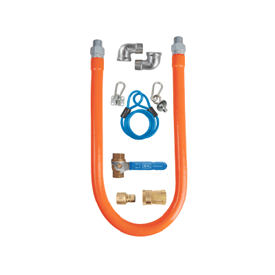 Ensemble de raccordement pour appareil au gaz 60" x 3/4"