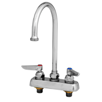 Robinet 4" Centre pour Surface de Travail T&S