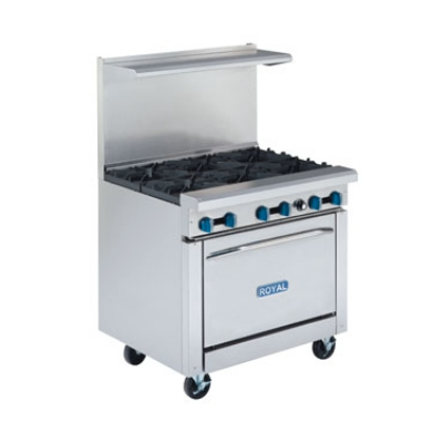 Cuisinière 6 Feux avec four convection - Propane