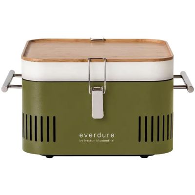 BBQ au charbon cube portatif – Kaki