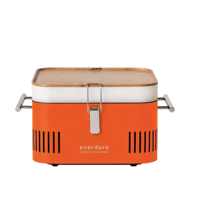 BBQ au charbon cube portatif – Orange