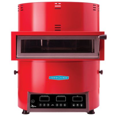 Four à pizza à convection Fire - Rouge