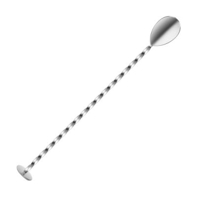 Cuillère de bar en acier inoxydable 11"