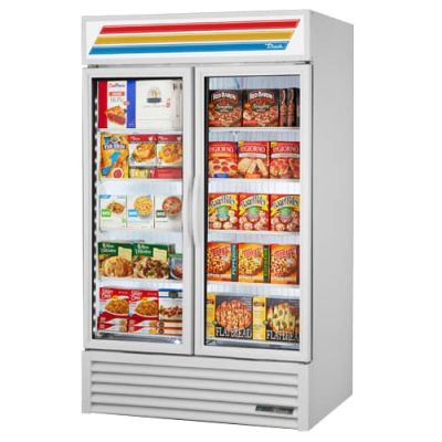 Réfrigérateur 2 portes vitrées battantes - 47"