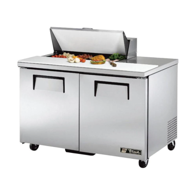 Table de préparation à salade réfrigérée 48" - 8 bacs