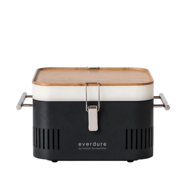 BBQ au charbon cube portatif – Graphite 