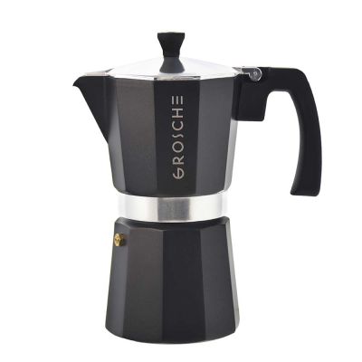 Cafetière italienne en aluminium 12 tasses Milano - Anthracite