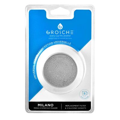 Ensemble de 3 joints en silicone/ filtre pour cafetière 12 tasses