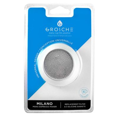 Ensemble de 3 joints en silicone/ filtre pour cafetière 6 tasses
