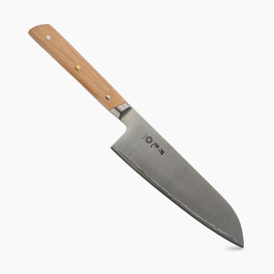 Couteau Santoku 7'' - Classique hêtre