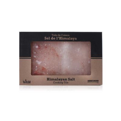 Brique de cuisson de sel de l'Himalaya 12" x 8"