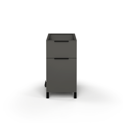 Armoire à bonbonne avec porte réversible - Essence (pierre de rivière)