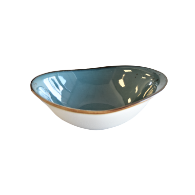 Bol ovale 7'' x 5,7'' - Bleu