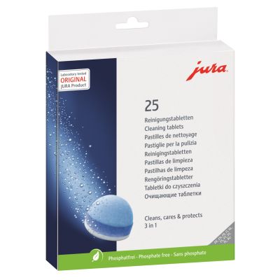 Pastilles de nettoyage trois phases - 25 pastilles