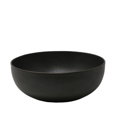 Bol rond et profond forme coupe 9,2" - Noir