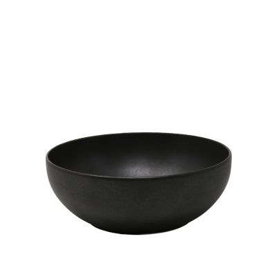 Bol rond et profond forme coupe 7,2" - Noir