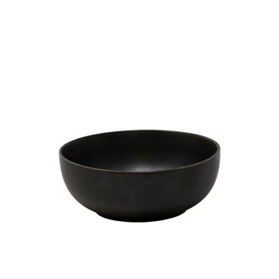 Bol rond et profond forme coupe 6,4" - Noir