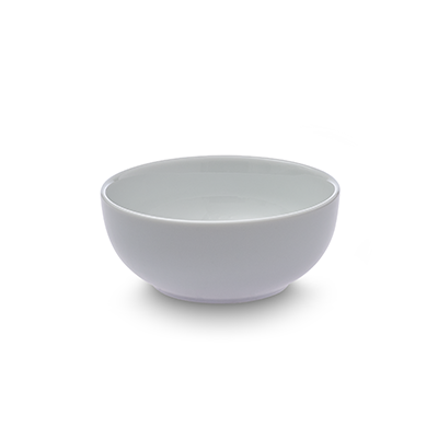 Bol rond et profond forme coupe 8,4" - Blanc