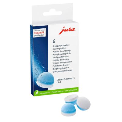 Pastilles de nettoyage trois phases - 6 pastilles