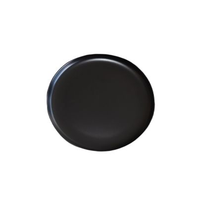 Assiette ronde 9'' - Terra Noir 