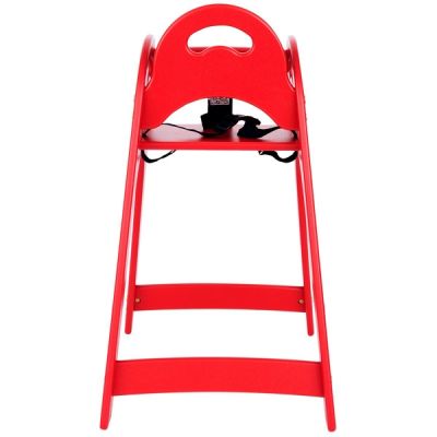 Chaise haute en plastique
