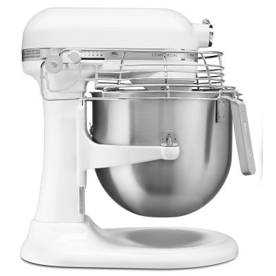 Batteur sur socle Commercial 8 pintes - Blanc