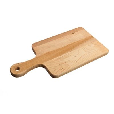 Planche en bois d'érable avec poignée 16" x 8"