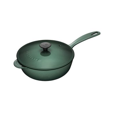 Sauteuse en fonte émaillée avec couvercle 2 L - Artichaut