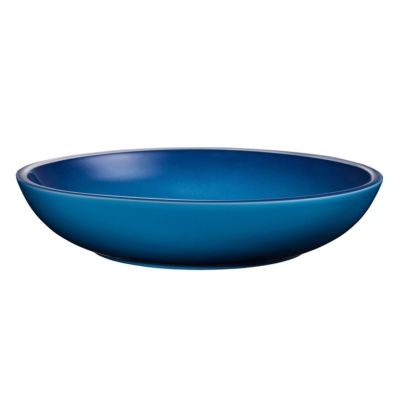 Set of 4 Minimalist Coupe Pasta Bowls - Blueberry
