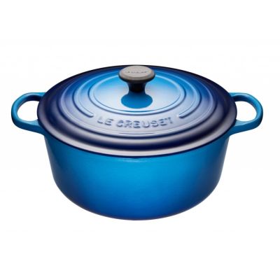 Cocotte ronde 6,7 L - Bleuet