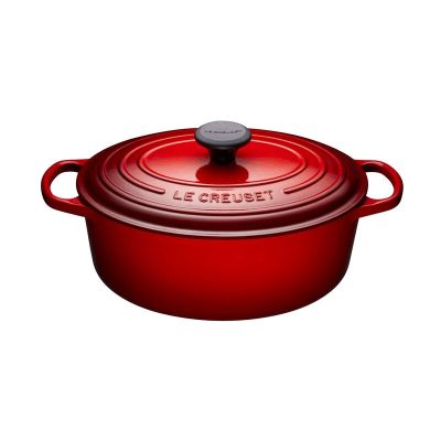 Cocotte ovale 4,7 L - Cerise