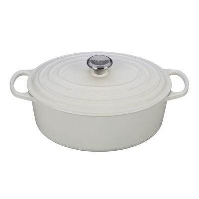 Cocotte ovale 4,7 L - Blanc