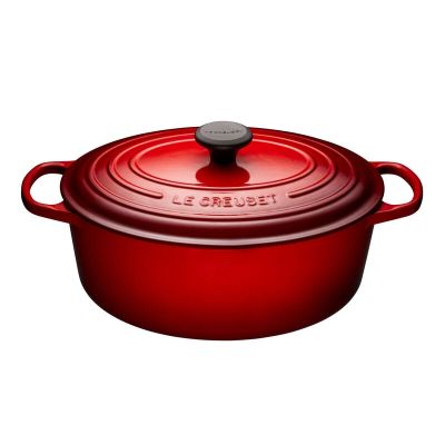 Cocotte ovale 6,3 L - Cerise