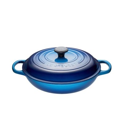 Braisière en fonte émaillée avec couvercle 3,5 L - Bleuet