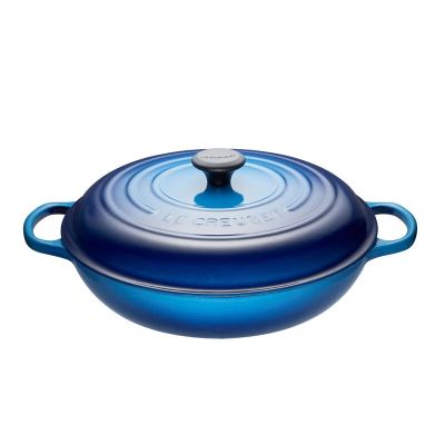 Braisière en fonte émaillée avec couvercle 4,7 L - Bleuet