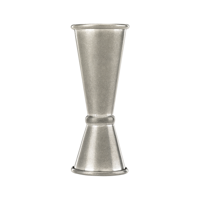 Mesure à boisson en acier inoxydable 1 oz et 2 oz - Vintage