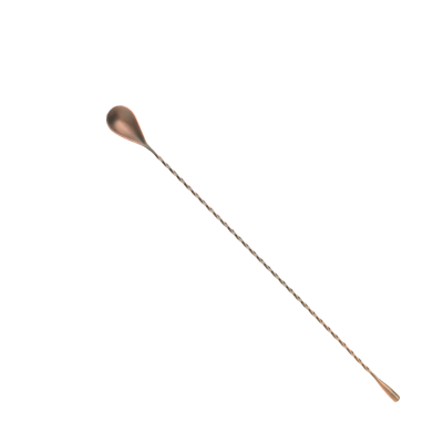 Cuillère de bar en acier inoxydable 15,75" - Cuivre antique