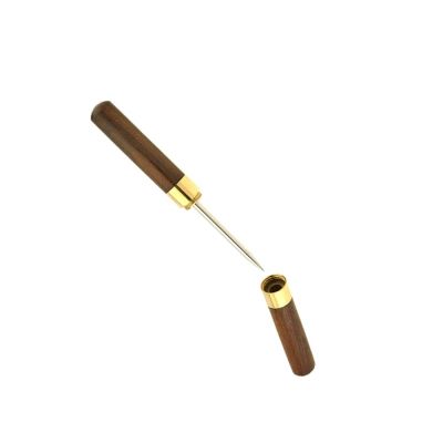 GAR Pics à glace en bois pics à glace en acier inoxydable avec manche