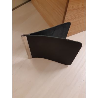 Portefeuille en cuir pour serveur - Noir