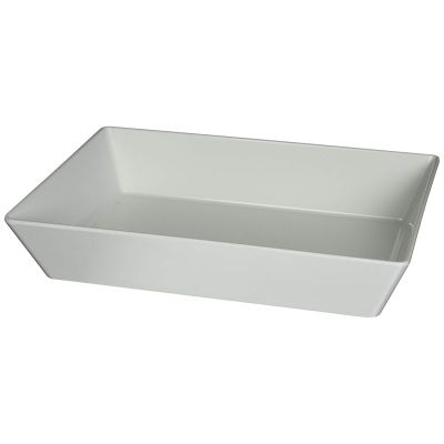 Bol de service rectangulaire en mélamine 9,9" x 5,9"