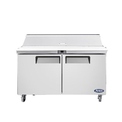 Table de préparation à salade réfrigérée 48" - 12 bacs