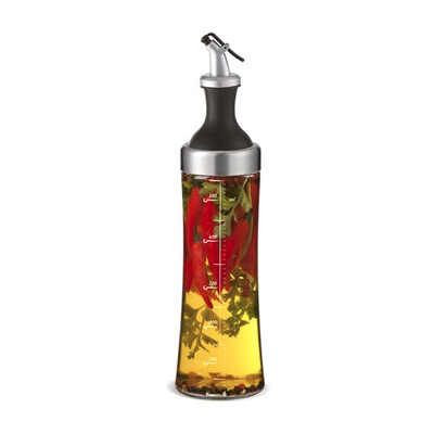 Bouteille à infusion d'huile en verre 18,5 oz